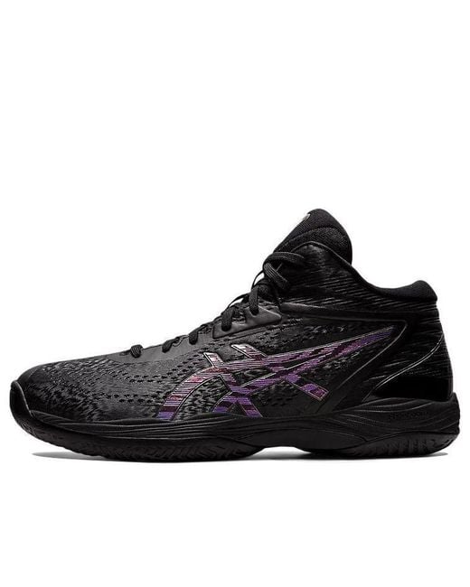 Asics Black Gelhoop V14 4E Wide Prism' for men
