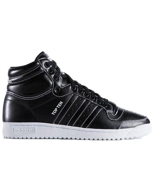 Adidas Black Top Ten Hi 'Core' for men