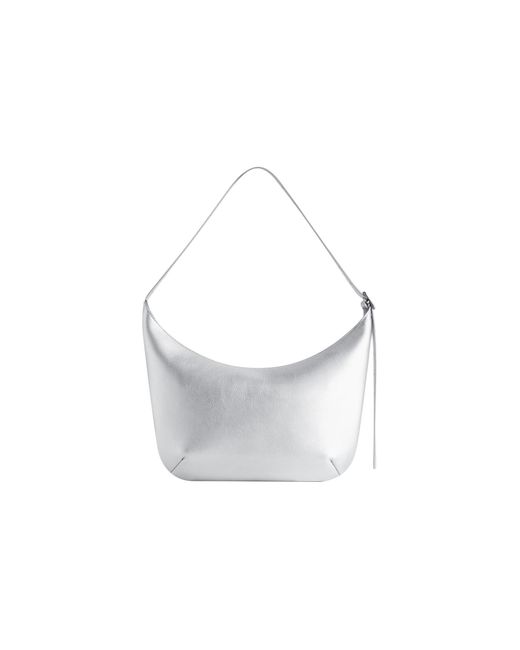 Balenciaga White (Wmns) Mary-Kate Sling Bag Metallized