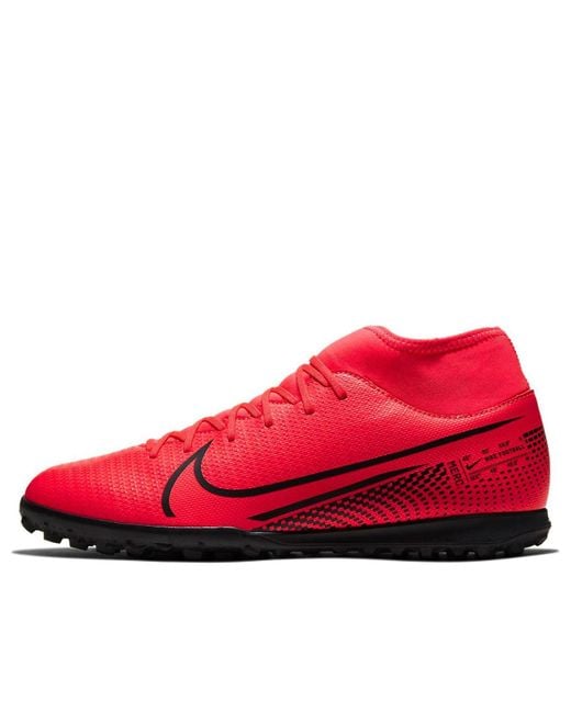 Nike Red Mercurial Superfly 7 Club Tf Turf for men