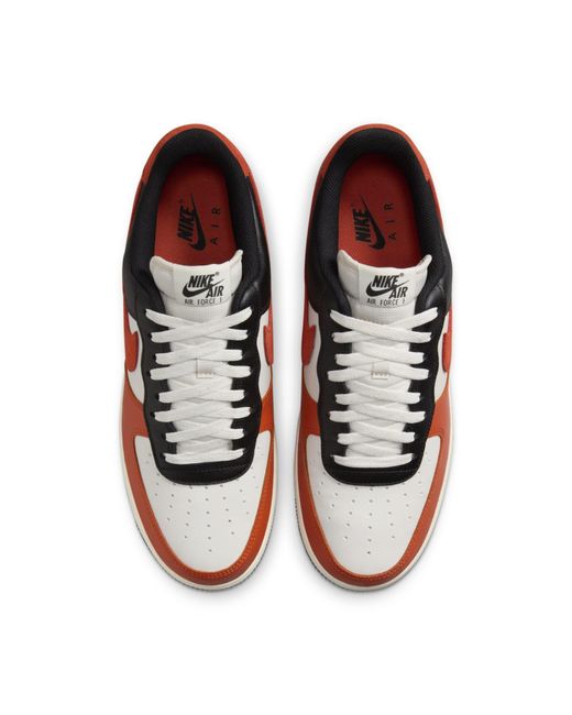 Nike Red Air Force 1 '07 Lv8 Vintage Coral Phantom' for men