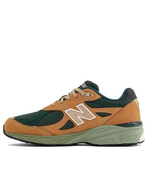 New Balance Brown Teddy Santis X 990V3 Made for men