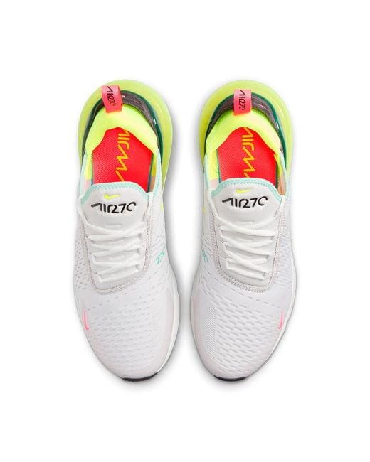 Nike White Air Max 270 'Vast Hot Lava' for men