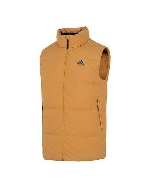Adidas Brown Down Vest for men