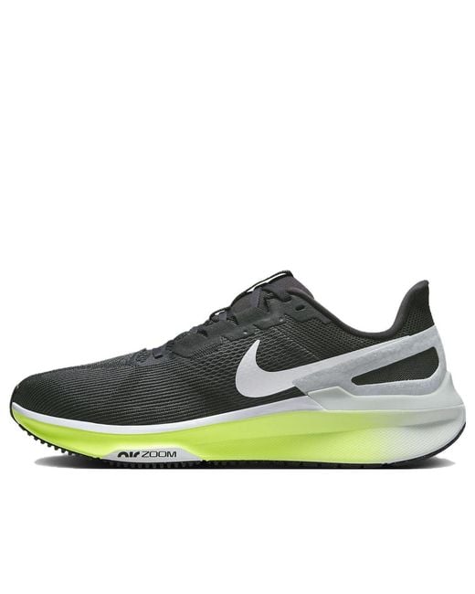 Nike Black Air Zoom Structure 25 Volt' for men