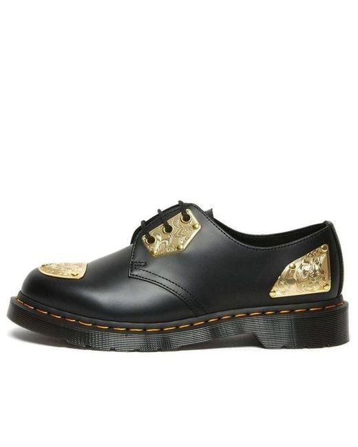 Dr. Martens Black King Nerd 1461 for men