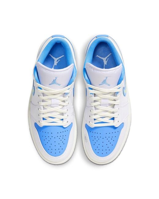 Nike Air Jordan 1 Low Se 'flame Swoosh - University Blue'