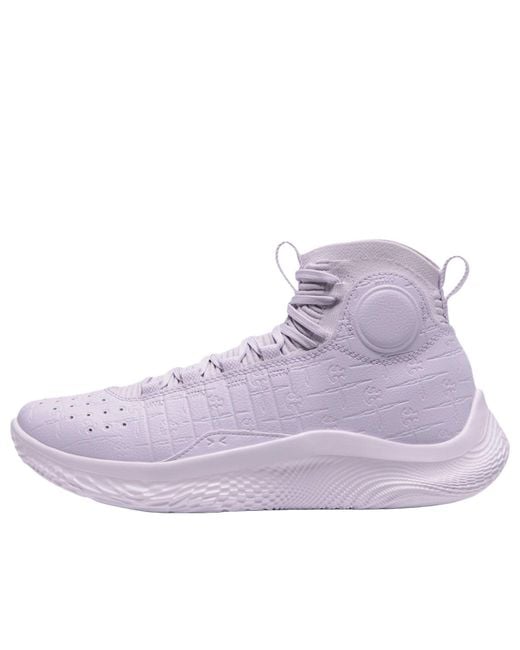 Under Armour Purple Curry 4 Flotro 'Tour' for men