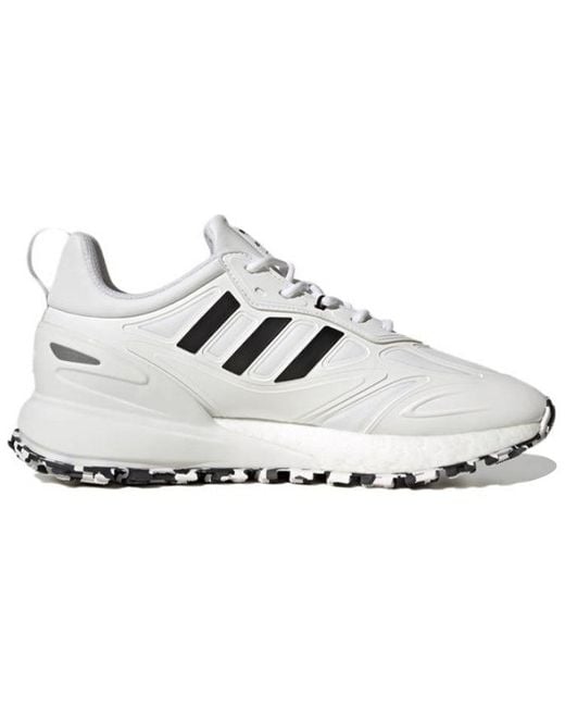 Adidas White Zx 2K Boost 2.0 Trail for men