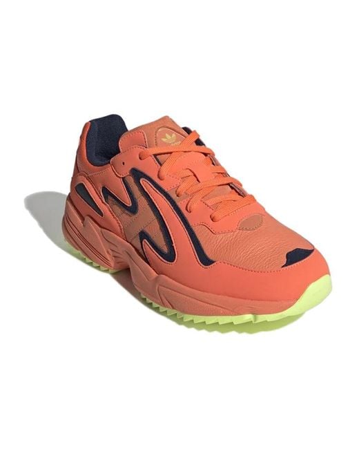 Adidas Red Yung-96 Chasm Trail 'Hi-Res Coral' for men