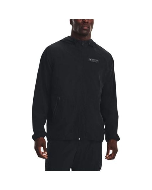 Under Armour Blue Project Rock Unstoppable Jacket for men