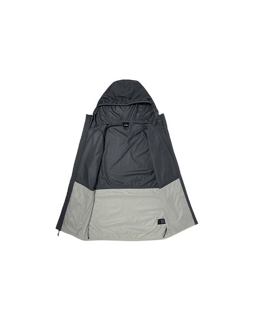 The North Face Gray Zipline Rain Jacket for men