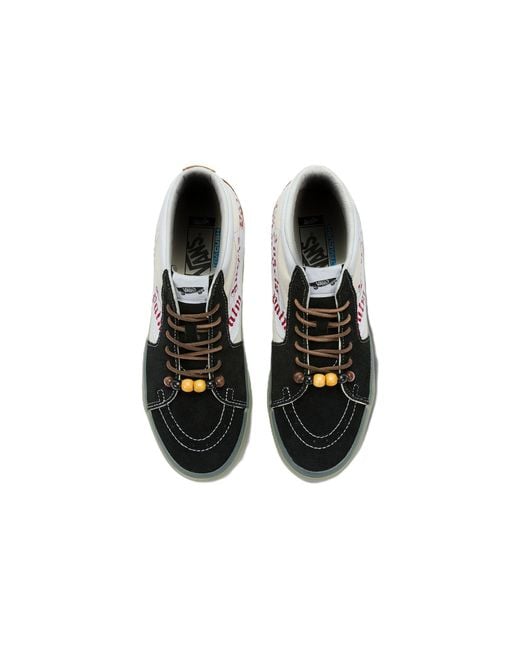 Vans White Sk8 Mid Lx "Palm Angels" for men