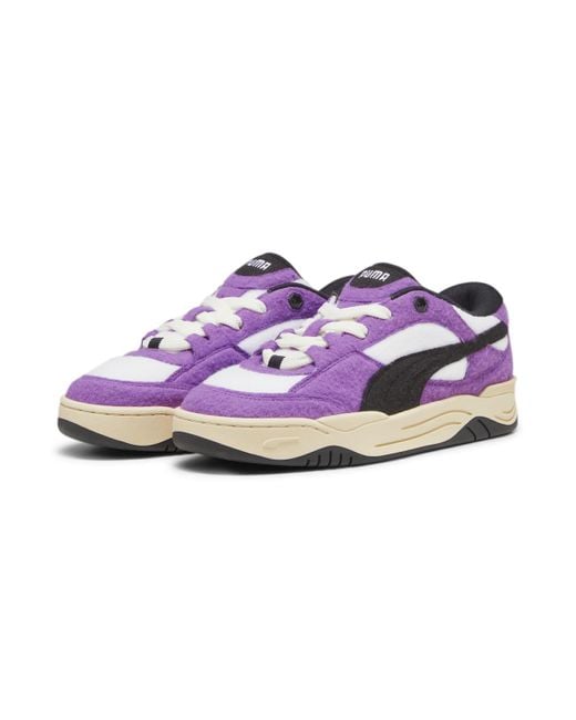 PUMA Mens 180 Felt Lace Up Sneakers Shoes Casual - Purple, Purple, 10 for men