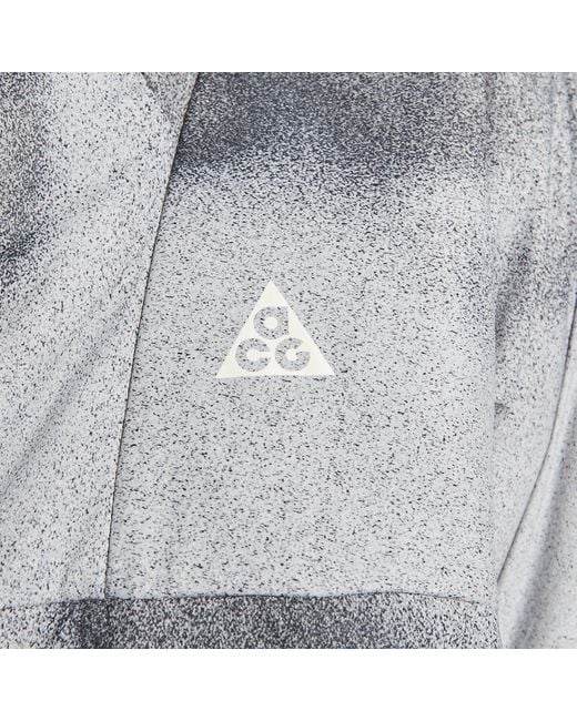 Nike Gray Acg Rope De Dope Aop Jacket 'Cool' for men
