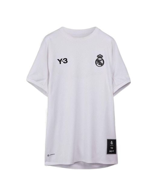 Adidas Blue Y-3 Real Madrid 120Th Anniversary Pre-Match Jersey for men