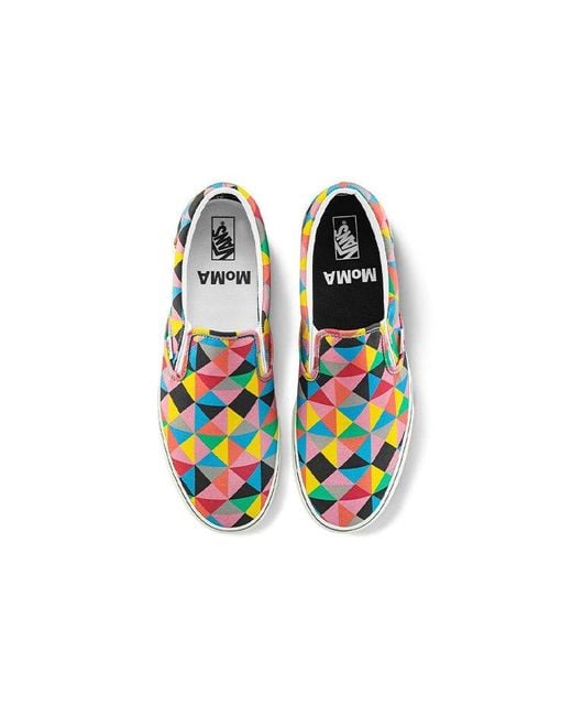 Vans Blue Moma X Classic Slip-On 'Faith Ringgold's Seven Passages To A Flight' for men