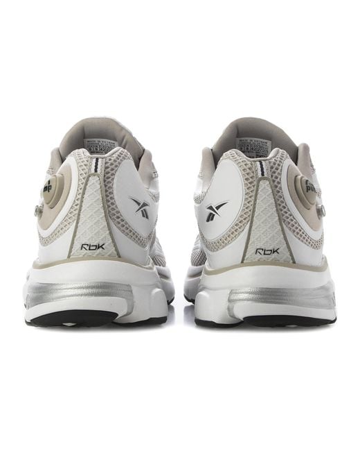 Reebok Gray Premier Pump Paris Trainer 'Moonstone' for men