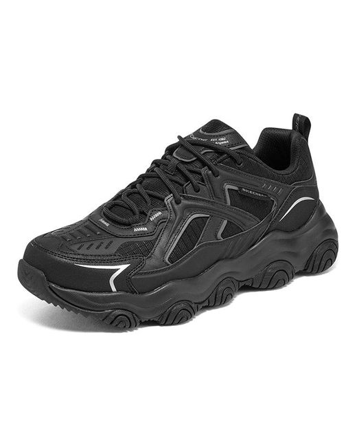 Skechers Black D'Lites Shoes for men