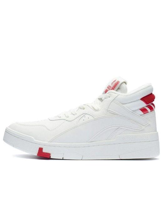 Li-ning White Superwave Mid Fleece for men
