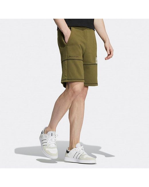 Adidas Green Neo Shorts for men