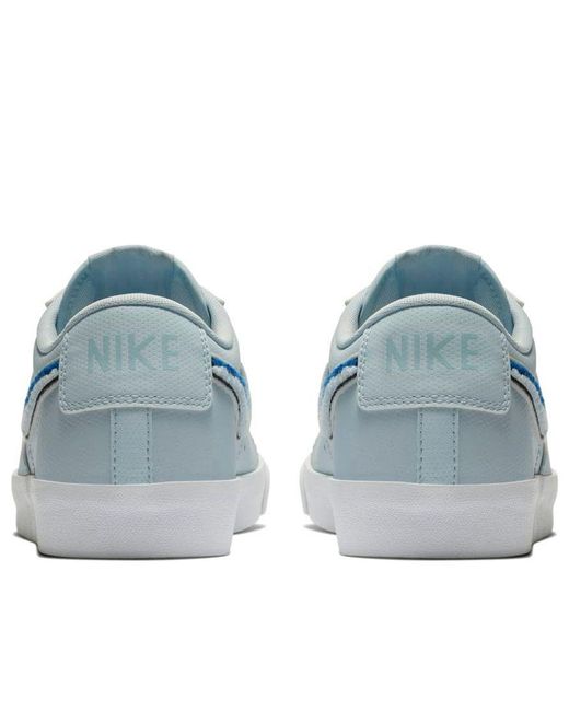 Nike Blue Blazer Low 3D 'Light Bone' for men