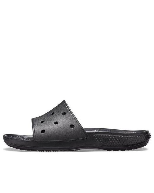 CROCSTM Black Classic Slippers for men