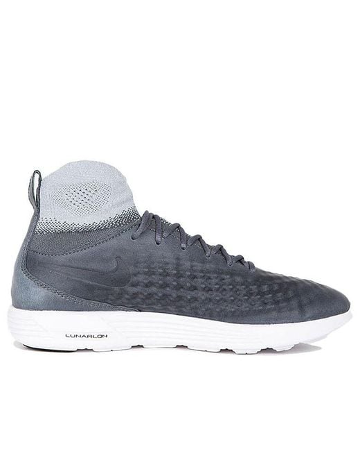Nike Blue Lunar Magista 2 Flyknit 'Dark' for men