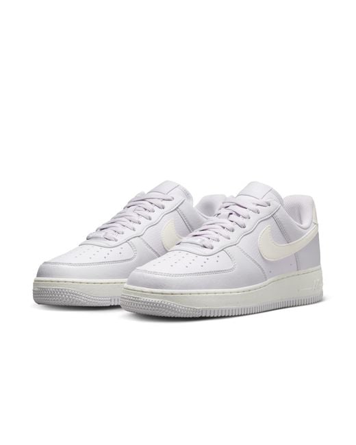 Nike White (Wmns) Air Force 1 '07 Next Nature 'Barely Grape'