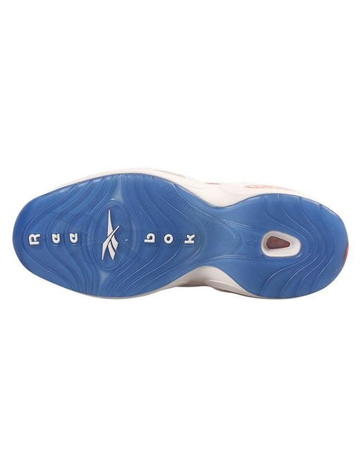 Reebok Pink Question Low Patent 'Vivid' for men
