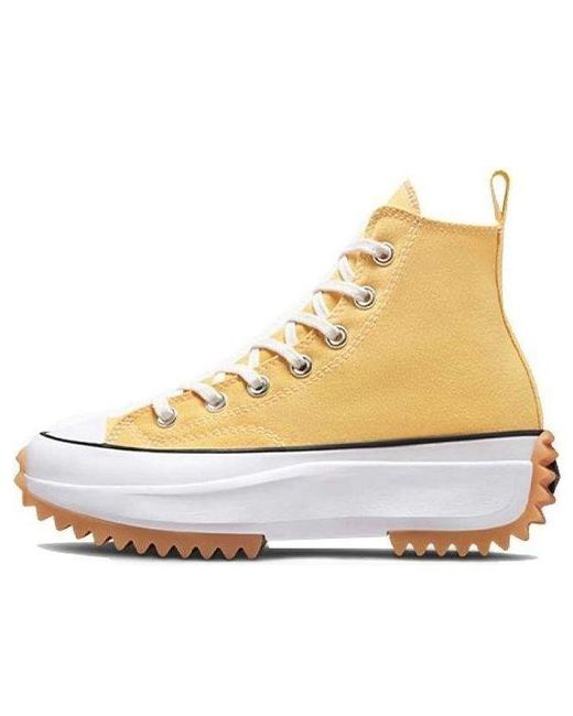 Converse Metallic Run Star Hike High 'Citron Zest Gum' for men