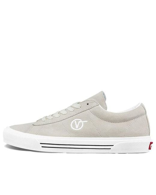 Vans White Sk8 Mid Suede Sid Shoes/ Creamy for men