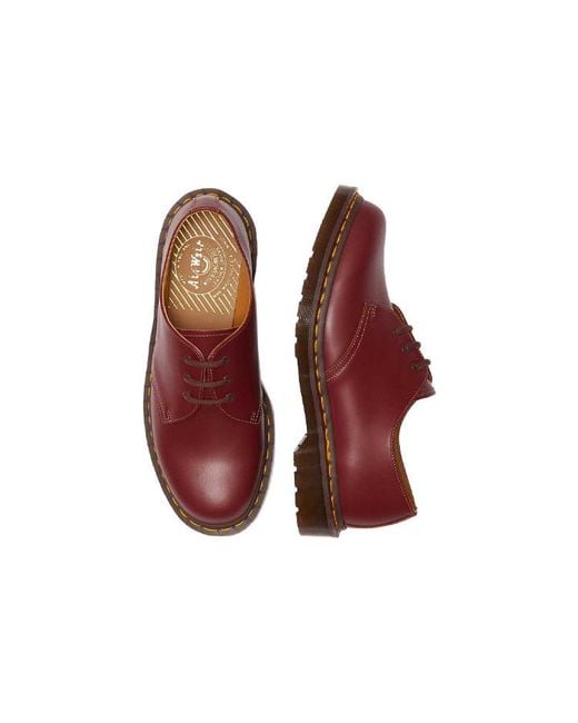 Dr. Martens Red 1461 Vintage Quilon' for men