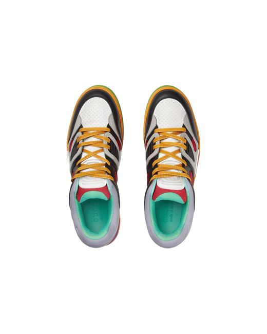 Gucci Blue Basket Sneaker Demetra' for men