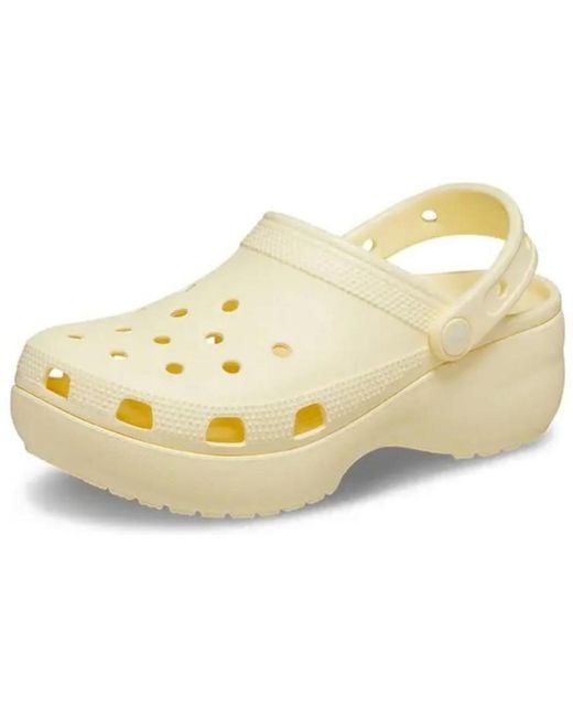 CROCSTM Yellow Classic Platform for men