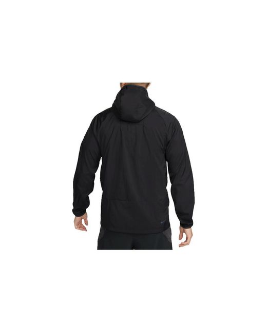 Nike Black Trail Aireez Lightweight Trail Running Jacket for men