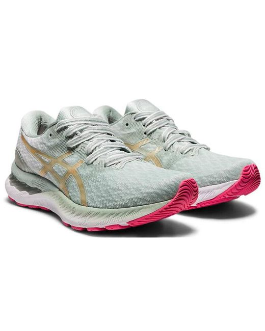 Asics White (Wmns) Gel-Nimbus 23 'Lichen Rock Champagne'