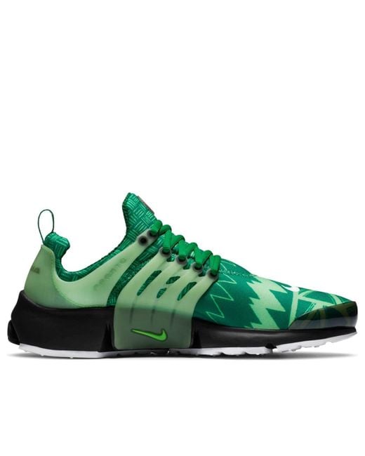 Nike Green Air Presto 'Naija' for men