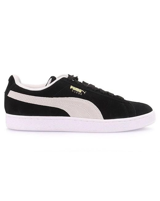 PUMA Black Suede Classic Xxi for men