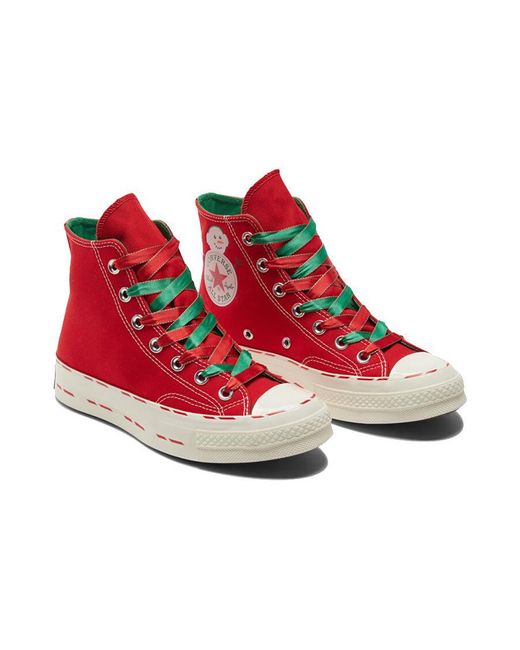 Converse Red Chuck 70 High 'Christmas Snowman' for men