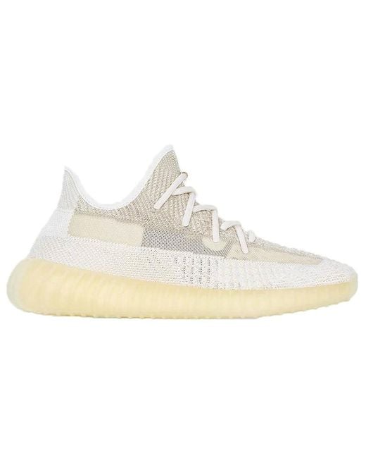 Adidas White Yeezy Boost 350 V2 'Natural' for men