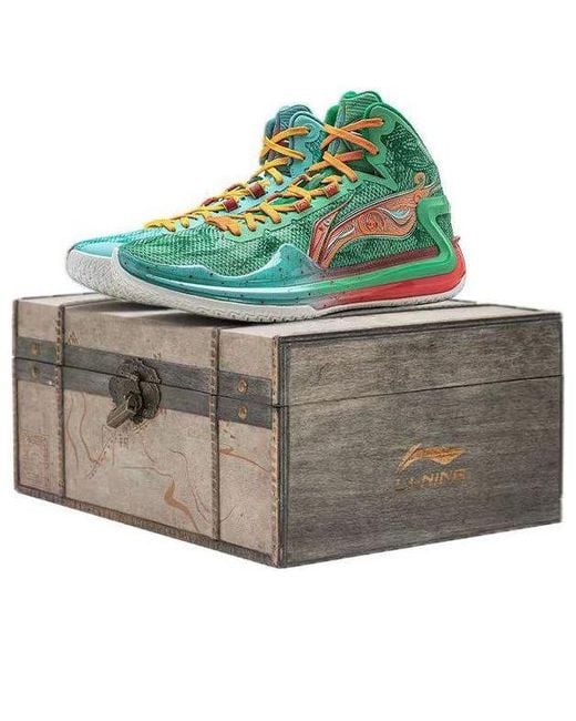 Li-ning Gray Liren 4 High 'Dunhuang Special Box' for men