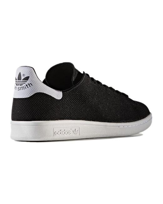 Adidas Black Originals Stansmith Skate Shoes for men