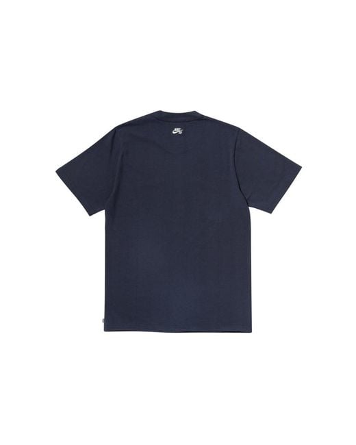 Nike Blue Sb Skateboard Dunk High X Concepts Tee Dark for men