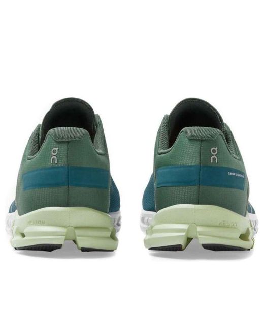On Shoes Green Cloudflow 'Sea Petrol' for men