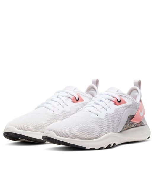 Nike White (Wmns) Flex Tr Trainer 9