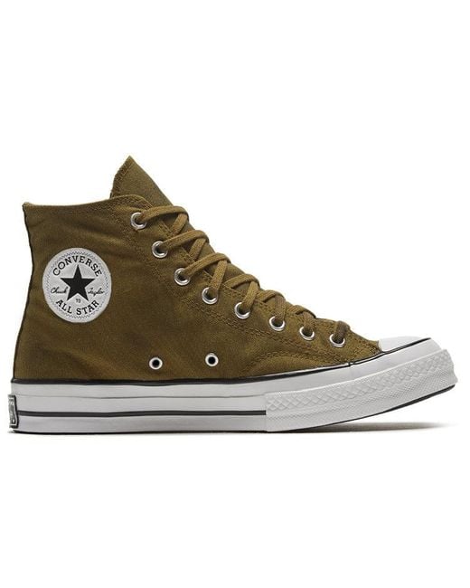Converse Brown Chuck 70 High 'Distressed Dark Moss' for men