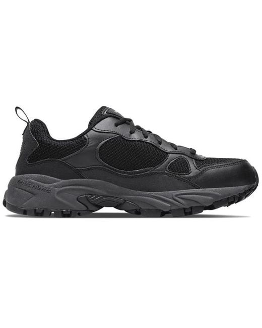 Skechers Black Stamina Running Shoes 'All' for men