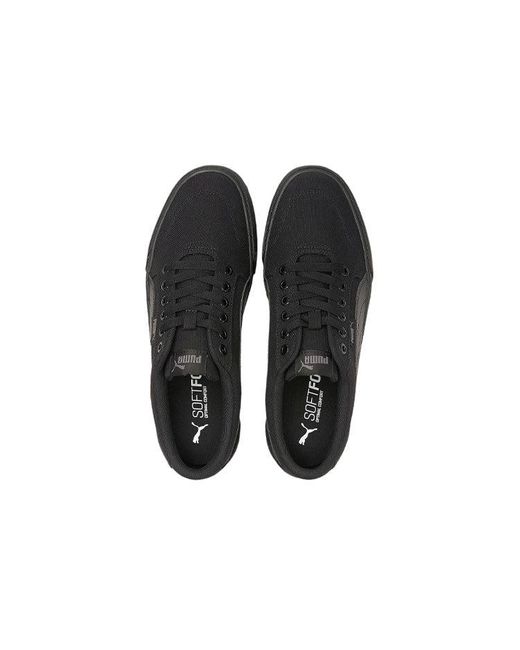 PUMA Black C-Skate Vulc 'Triple' for men