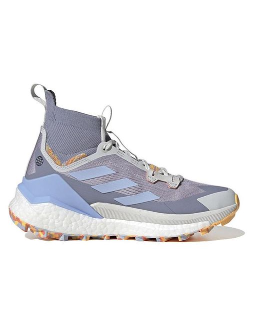 Adidas Blue (Wmns) Terrex Free Hiker 2.0 Hiking Shoes Dawn'